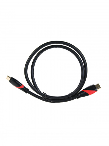 Кабель VCOM HDMI 19M/M ver. 2.0 black red, 1m (1/70) (CG525-R-1.0) фото 2