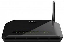 Роутер D-LINK ADSL2 Annex B Wireless N150 Router with Ethernet WAN support.1 RJ-11 DSL port, 4 10/100Base-TX LAN ports (1/20) (DSL-2640U/RB/U2B)