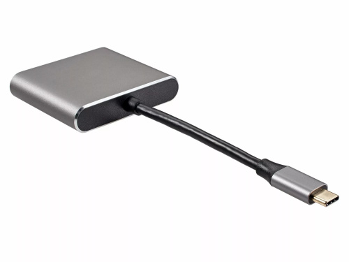 USB-концентратор USB3.1 TypeCm -->HDMI+USB3.0 +PD 100WT charging 4K@30Hz, Telecom<TUC010T> (1/300) фото 4