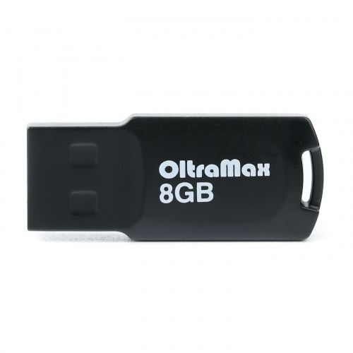 Флеш-накопитель USB  8GB  OltraMax  Smile  чёрный (OM 008GB Smile B)