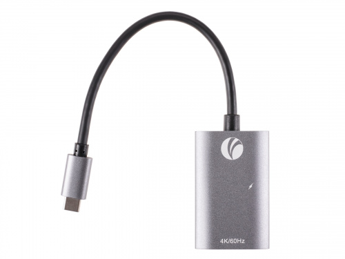 Aдаптер USB 3.1 Type-Cm --> HDMI A(f) , 4K@60Hz, PD charging, Alum Shell, VCOM <CU452A>  (1/150) фото 9