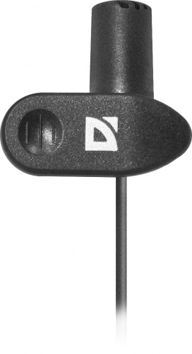 Микрофон DEFENDER MIC-109 черный, на прищепке, 1,8 м. (1/200) (64109) фото 5