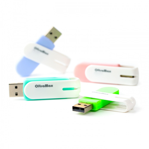 Флеш-накопитель USB  16GB  OltraMax  220  светло зелёный (OM-16GB-220-Light Gr) фото 4