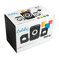 Колонки DIALOG Colibri AC-202UP, черный/белый, 2.1, 11W, питание от USB (1/20) (AC-202UP black-white)