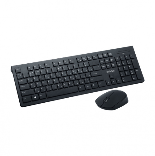 Комплект беспроводной Клавиатура + Мышь SMARTBUY 206368AG-K, черная (1/20) (SBC-206368AG-K)