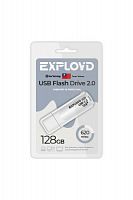 Флеш-накопитель USB  128GB  Exployd  620  белый (EX-128GB-620-White)