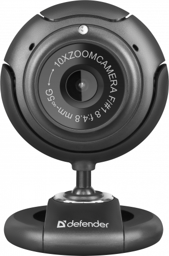 Веб-камера DEFENDER C-2525HD, 2 Мп., USB 2.0, встроен. Микрофон, черный (1/50) (63252) фото 10