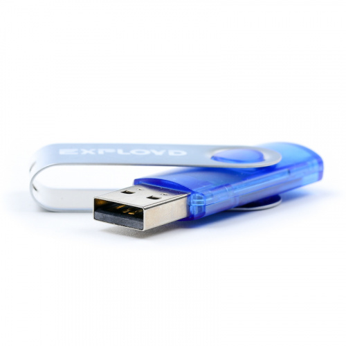 Флеш-накопитель USB  128GB  Exployd  530  синий (EX-128GB-530-Blue) фото 6