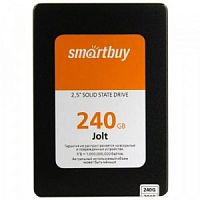 Внутренний SSD  Smart Buy  240GB  Jolt, SATA-III, R/W - 500/460 MB/s, 2.5", Silicon Motion SM2258XT, TLC 3D NAND (SB240GB-JLT-25SAT3)