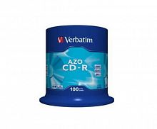 Диск VERBATIM CD-R 80 (52х) DL+ CB-100 Crystal (400) (43430)