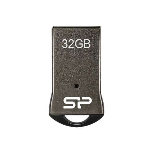 Флеш-накопитель USB  32GB  Silicon Power  Touch T01  чёрный (SP032GBUF2T01V1K)