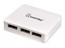 USB - Xaб 3.0 Smartbuy 4 порта, белый (SBHA-6000-W) (1/5)