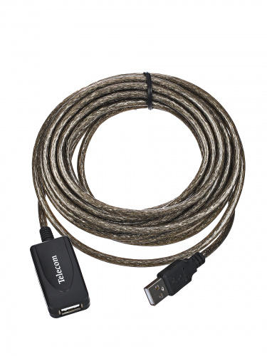 Кабель USB2.0-repeater, удлинительный активный <Am-->Af> 5м Telecom <TUS7049-5M> (1/100) фото 2