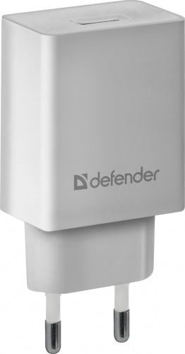 Адаптер сетевой Defender UPA-21, белый, 1xUSB, 5V/2.1А (1/50) (83571) фото 3