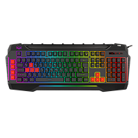 Клавиатура проводная игровая SVEN KB-G8800 (109 кл, макросы, RGB-подсветка, звук. индикация, USB-порт), черная (1/10) (SV-017675)