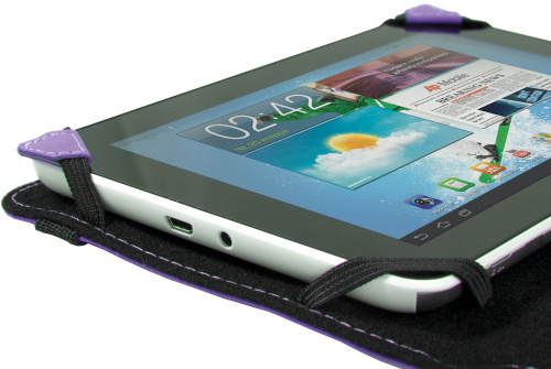 Чехол DEFENDER для планшета Booky (purple) uni 10.1", фиолетовый, кожзам (1/20) фото 7