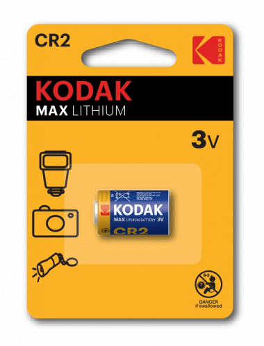 Элемент питания KODAK MAX  CR 2 (KCR2-1)   (1/6/12/5760) (Б0014848) фото 2
