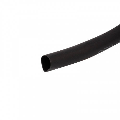 Трубка термоусаживаемая 5,0/2,5 мм черная, ролик 2,44 м REXANT (1) фото 2