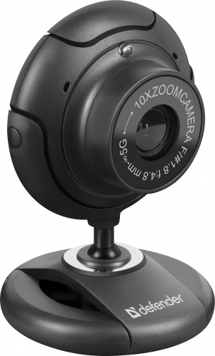 Веб-камера DEFENDER C-2525HD, 2 Мп., USB 2.0, встроен. Микрофон, черный (1/50) (63252) фото 3