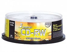 Диск ST CD-RW 80 min 4-12x CB-25 (600) (ST000203)