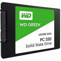 яВнутренний SSD  WD  120GB Original, SATA-III, R/W - 465/540 MB/s, 2.5", TLC, зелёный