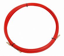 Протяжка кабельная REXANT (мини УЗК в бухте), стеклопруток, d=3,5 мм 15 м, красная (1/50)