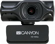 Веб-камера Canyon CNS-CWC6N 3.2Mpix (2560x1440) USB2.0 с микрофоном, черный