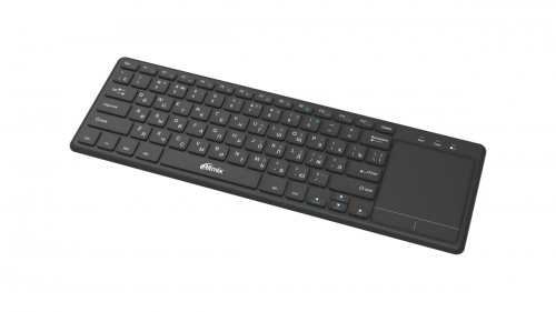 Клавиатура беспроводная RITMIX RKB-350BTH Bluetooth c тачпадом с поддержкой мультитач жестов, чёрная (1/20) (80000936) фото 3