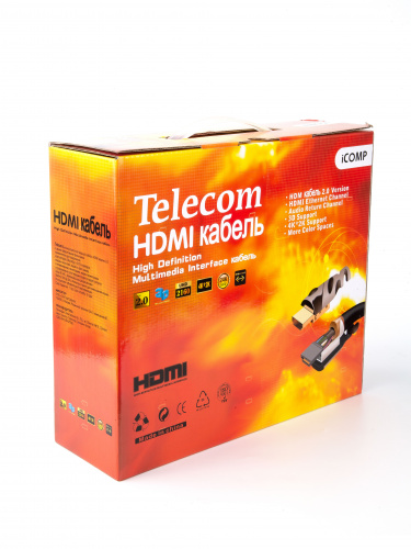 Кабель HDMI-19M --- HDMI-19M ver 2.0 4K*30Hz,15m 2F Telecom Pro <TCG220F-15M> (1/10) фото 4