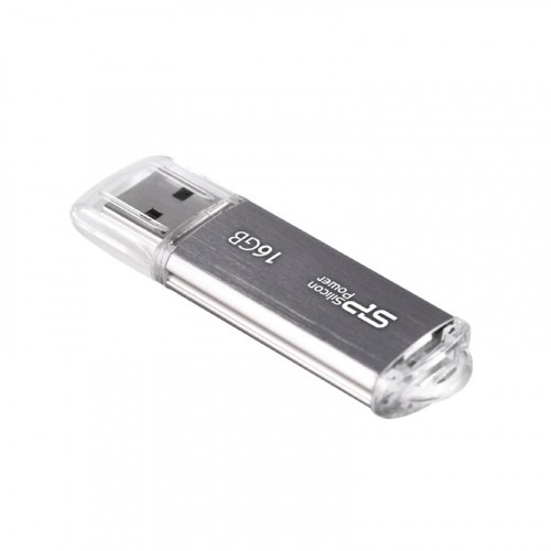 Флеш-накопитель USB  16GB  Silicon Power  Ultima II  серебро (SP016GBUF2M01V1S) фото 2