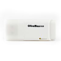 Флеш-накопитель USB  8GB  OltraMax  240  белый (OM-8GB-240-White)