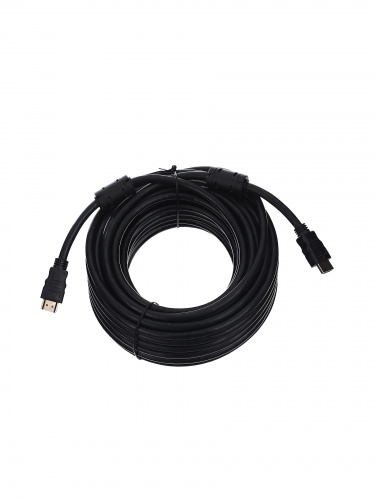 Кабель TELECOM HDMI to HDMI (19M -19M) ver.1.4b, 2 фильтра, позолоч. контакты, 15м. (1/20) (CG511D-15M) фото 2