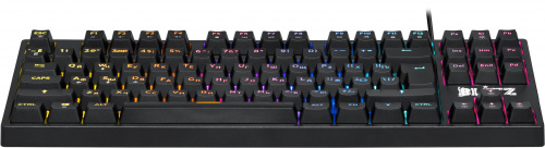 Клавиатура проводная игровая механическая DEFENDER Blitz GK-240L RU,Rainbow, черная (45240) фото 9