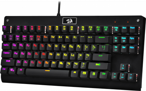 Клавиатура проводная игровая механическая REDRAGON Dark Avenger 2 RU,RGB подсветка,компактная, черная (1/10) (70770) фото 2