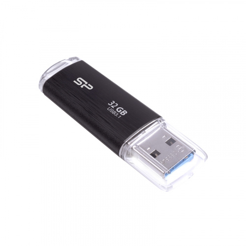 Флеш-накопитель USB 3.0  32GB  Silicon Power  Blaze B02  чёрный (SP032GBUF3B02V1K) фото 4