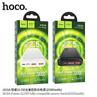 Мобильный аккумулятор Аккумулятор внешний HOCO J101A, Astute, 20000mAh, QC3.0, PD3.0, цвет: чёрный (1/42) (6931474782496)