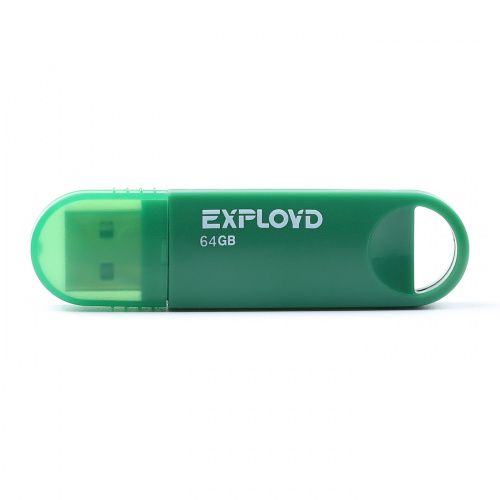 Флеш-накопитель USB  64GB  Exployd  570  зелёный (EX-64GB-570-Green)