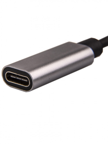 Кабель-адаптер USB 3.1 Type-Cm --> DP(m) 4K@60Hz, 1.8m , PD,Aluminium Shell, VCOM <CU422MCPD-1.8M> (1/75) фото 4