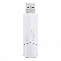 Флеш-накопитель USB 3.1  16GB  Smart Buy  Clue  белый (SB16GBCLU-W3)