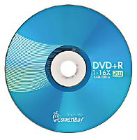 Диск Smartbuy DVD+R 4,7GB 16x SP-50 (600) (SB000053)