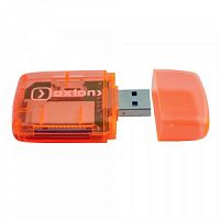 Картридер OXION OCR003OG, оранжевый, USB 2.0 (Micro SD) (1/40)