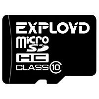 Карта памяти MicroSD  4GB  Exployd Class 10 без адаптера (EX004GCSDHC10-W/A-AD)