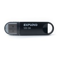 Флеш-накопитель USB  128GB  Exployd  570  чёрный (EX-128GB-570-Black)