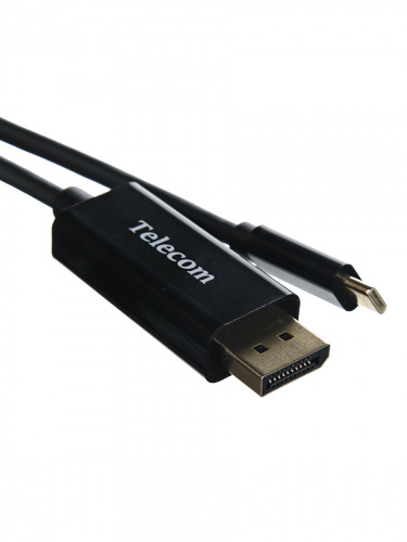 Кабель-адаптер USB3.1 Type-Cm --> DP(m) 4K@60Hz, 1.8m, Telecom <TCC010-1.8M> (1/200)