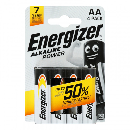 Элемент питания ENERGIZER  LR6 Power (4 бл)   (96)  (7638900246599)