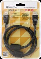 Кабель DEFENDER M-M HDMI-03PRO HDMI, ver 1.4, 1.0 м. (1/60) (87340)