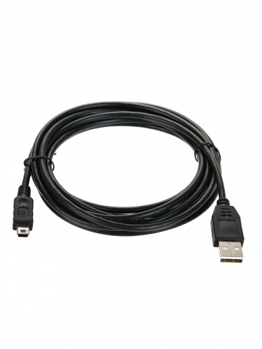 Кабель USB 2.0 A-->mini-B 5P (3,0м) чёрный, Telecom <TC6911BK-3.0M> (1/100) фото 2