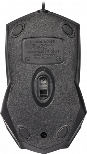 Мышь проводная DEFENDER Guide MB-751 USB, 3 кнопки, 1000 dpi, блистер, черный (1/40) (52751) фото 8