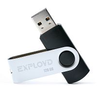 Флеш-накопитель USB  128GB  Exployd  530  чёрный (EX-128GB-530-Black)