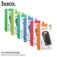 Колонка портативная HOCO BS48, Artistic, Bluetooth, пластик, FM, TF, AUX, TWS, USB, цвет: чёрный (1/40) (6931474762245)